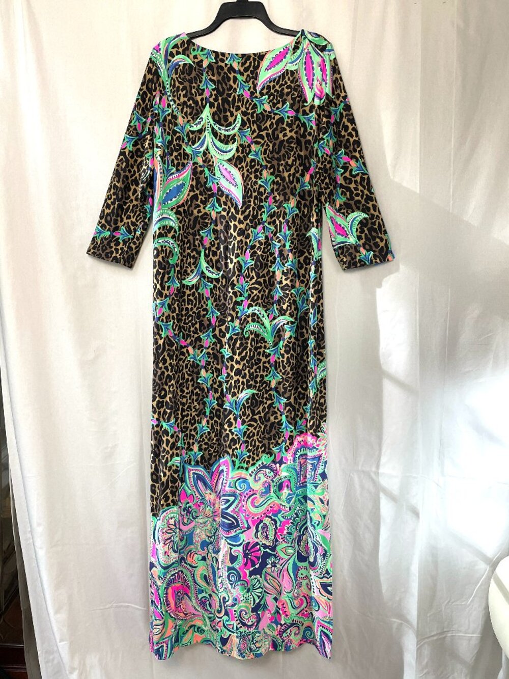 NWT Lilly Pulitzer Seralina UPF 50+ Maxi Dress - Best Kept Secret - Size XL - Picture 3 of 5